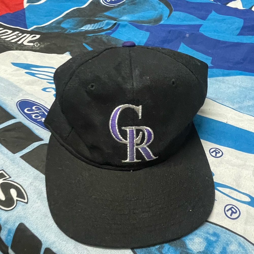 Vintage Colorado Rockies snapback hat